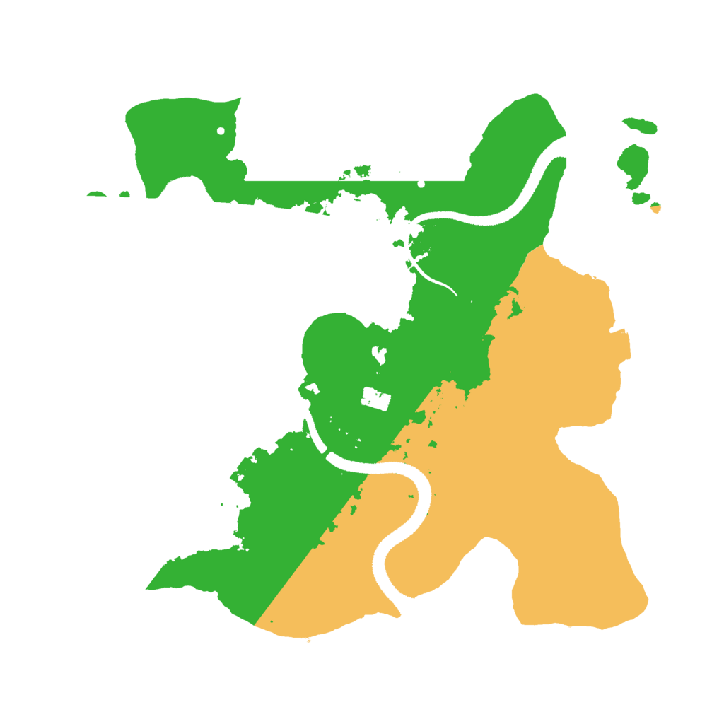 Biome Rust Map: Procedural Map, Size: 2750, Seed: 527520710