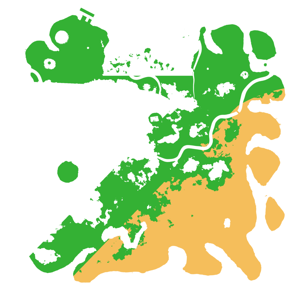 Biome Rust Map: Procedural Map, Size: 4000, Seed: 91482736