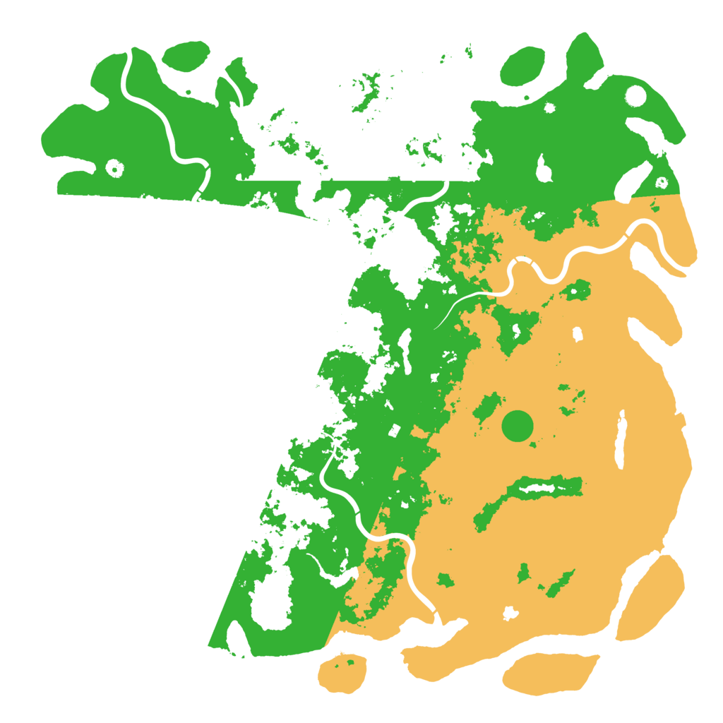 Biome Rust Map: Procedural Map, Size: 6000, Seed: 800023211