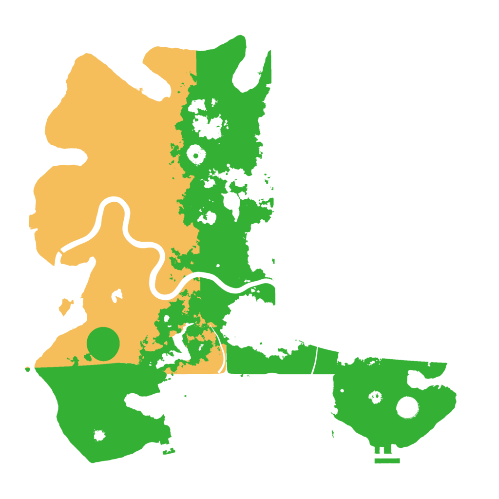 Biome Rust Map: Procedural Map, Size: 4000, Seed: 2004505718