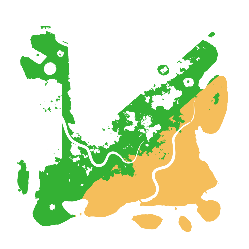 Biome Rust Map: Procedural Map, Size: 3800, Seed: 75989472
