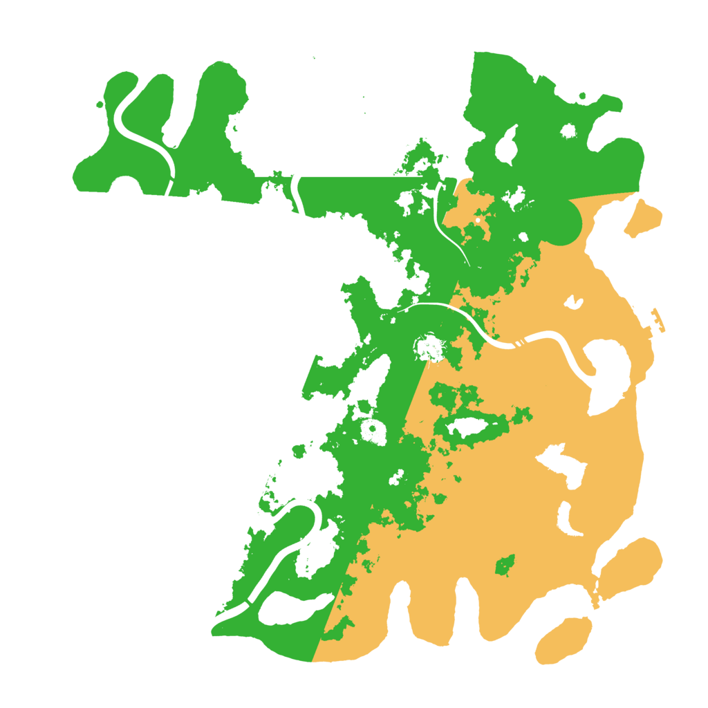 Biome Rust Map: Procedural Map, Size: 4250, Seed: 141044942