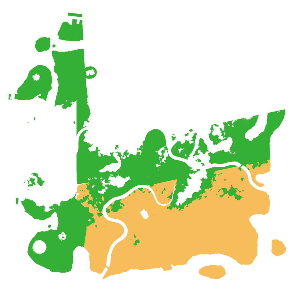 Biome Rust Map: Procedural Map, Size: 4000, Seed: 202097228
