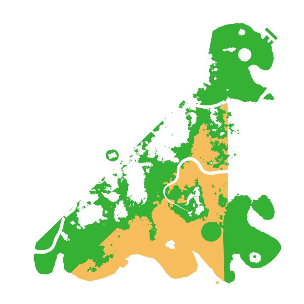 Biome Rust Map: Procedural Map, Size: 4100, Seed: 1206038176