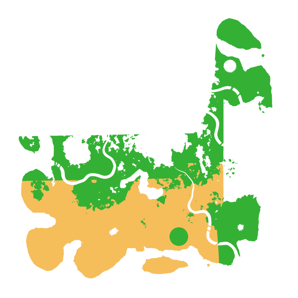 Biome Rust Map: Procedural Map, Size: 4250, Seed: 23506