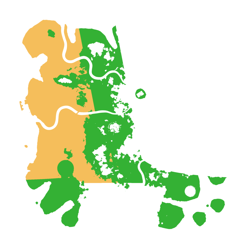 Biome Rust Map: Procedural Map, Size: 3900, Seed: 226