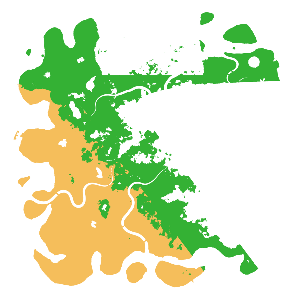 Biome Rust Map: Procedural Map, Size: 4700, Seed: 335634126