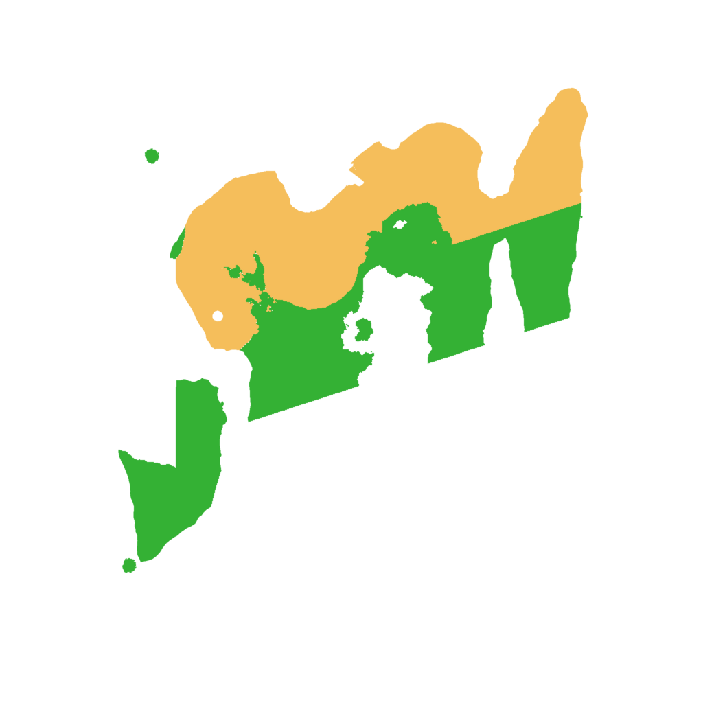 Biome Rust Map: Procedural Map, Size: 2000, Seed: 56845