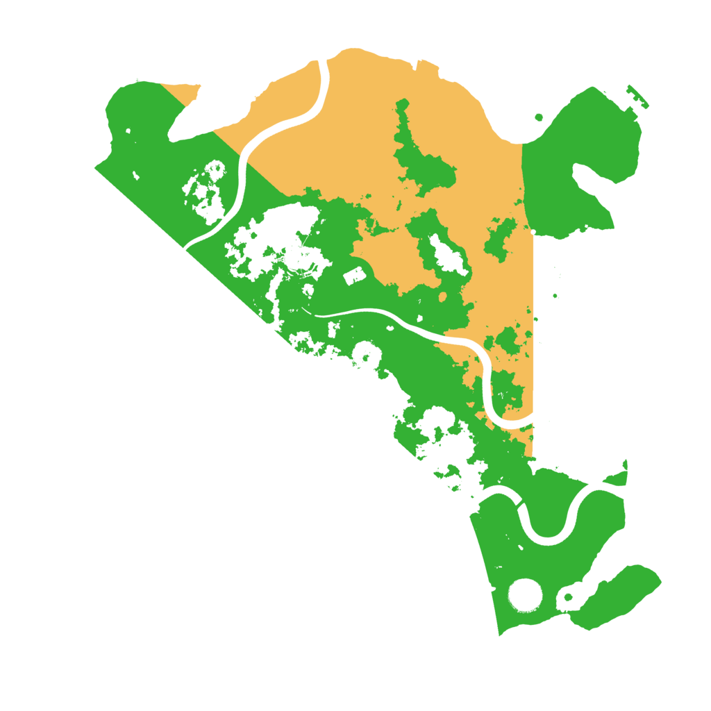 Biome Rust Map: Procedural Map, Size: 3700, Seed: 1062468759