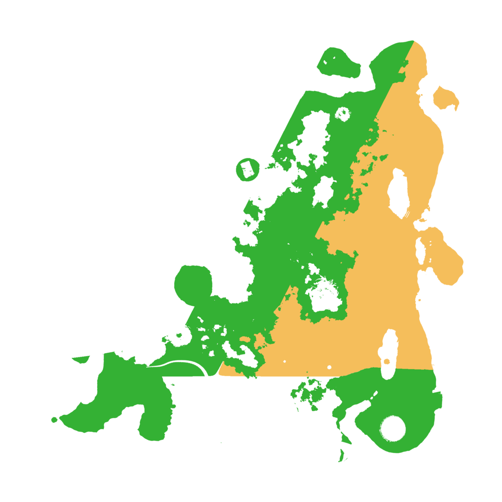 Biome Rust Map: Procedural Map, Size: 3500, Seed: 1781298161
