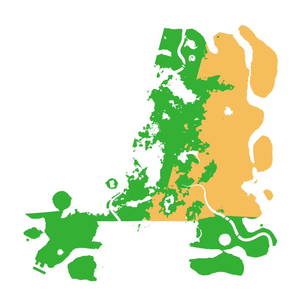 Biome Rust Map: Procedural Map, Size: 4420, Seed: 1369