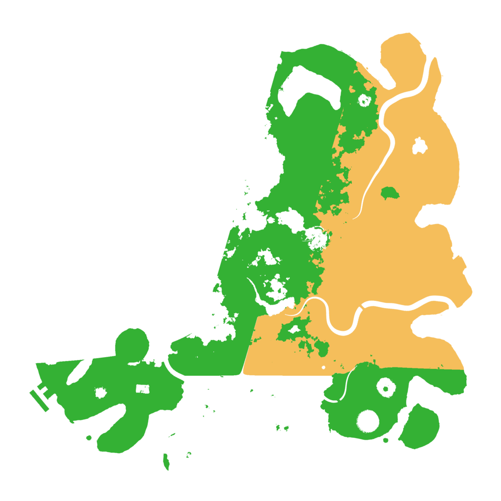 Biome Rust Map: Procedural Map, Size: 4000, Seed: 295340858