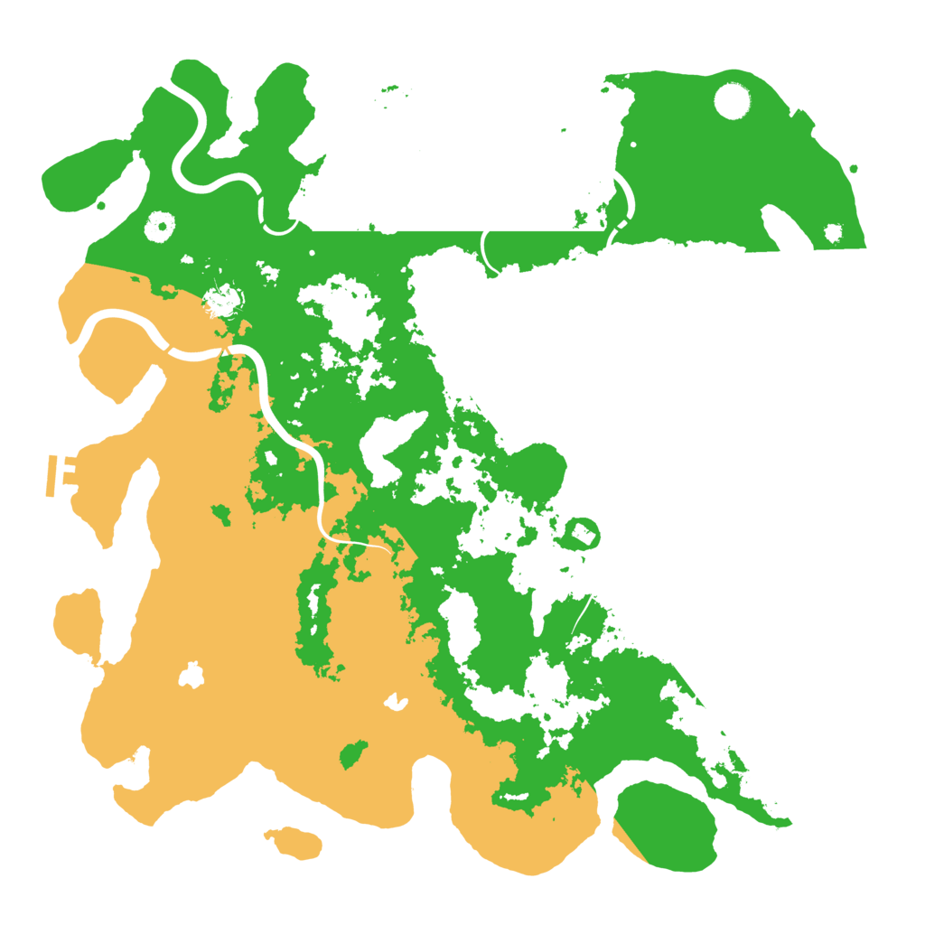 Biome Rust Map: Procedural Map, Size: 4500, Seed: 59567645