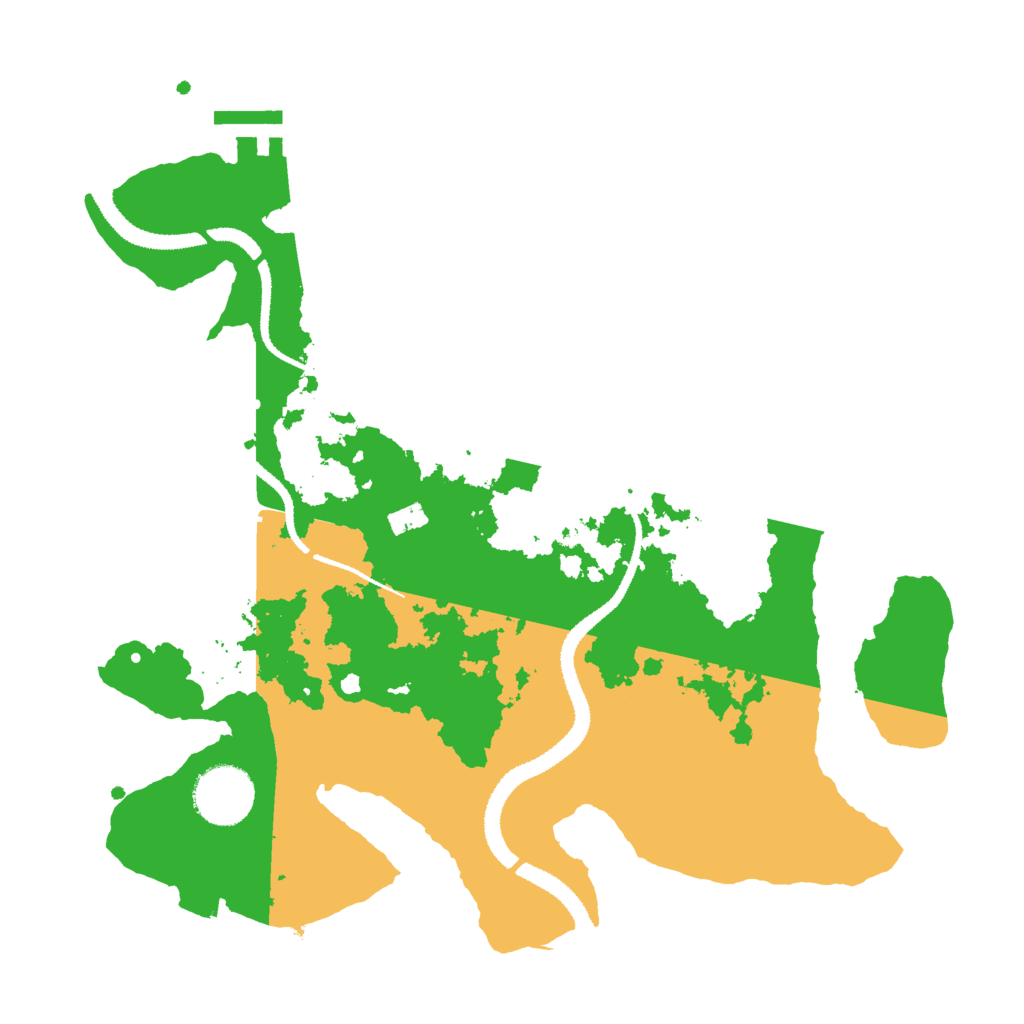 Biome Rust Map: Procedural Map, Size: 3000, Seed: 1793062