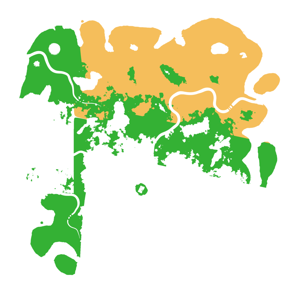 Biome Rust Map: Procedural Map, Size: 4500, Seed: 457456470