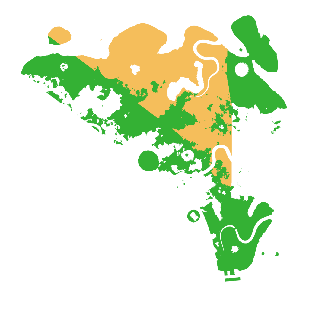 Biome Rust Map: Procedural Map, Size: 4000, Seed: 785531577