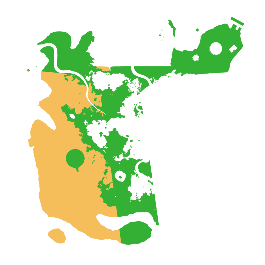 Biome Rust Map: Procedural Map, Size: 3750, Seed: 749286577
