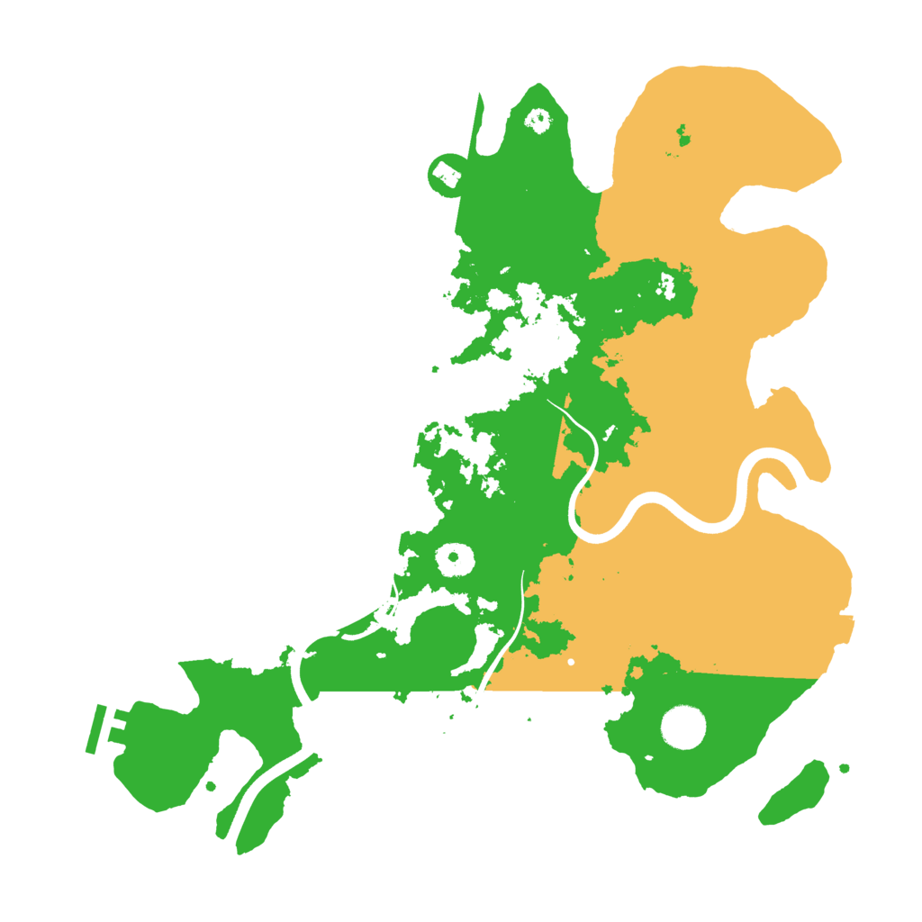 Biome Rust Map: Procedural Map, Size: 3750, Seed: 1306812375