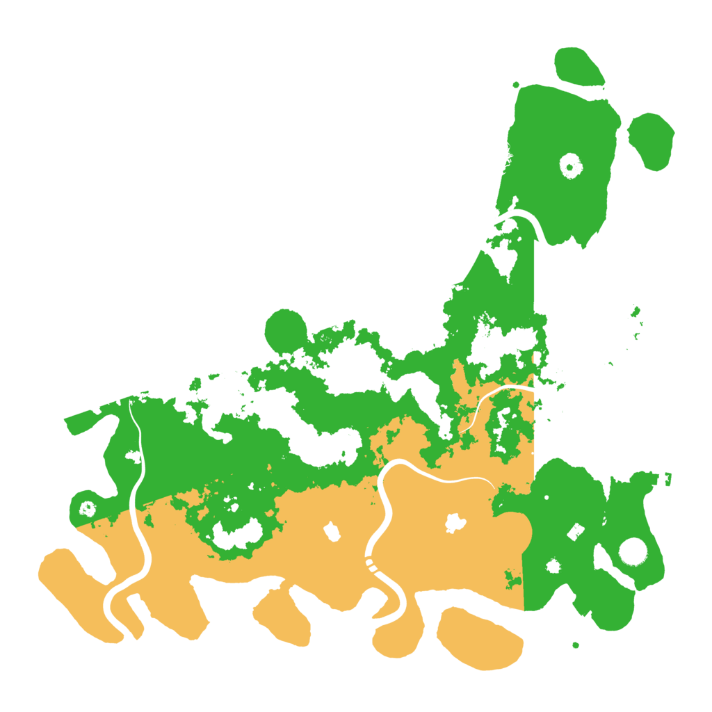 Biome Rust Map: Procedural Map, Size: 4500, Seed: 1176383069