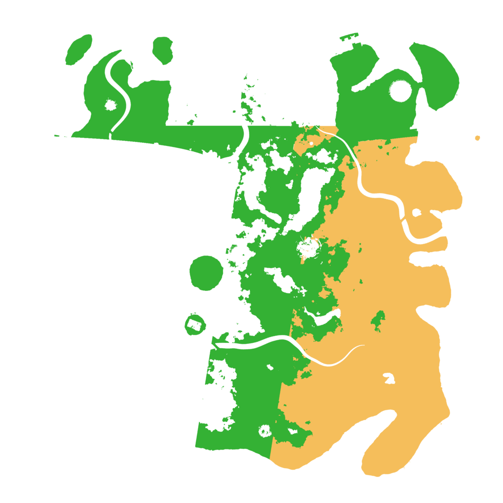 Biome Rust Map: Procedural Map, Size: 4050, Seed: 1013180920