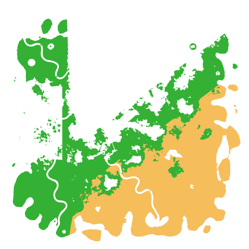 Biome Rust Map: Procedural Map, Size: 6000, Seed: 21017718