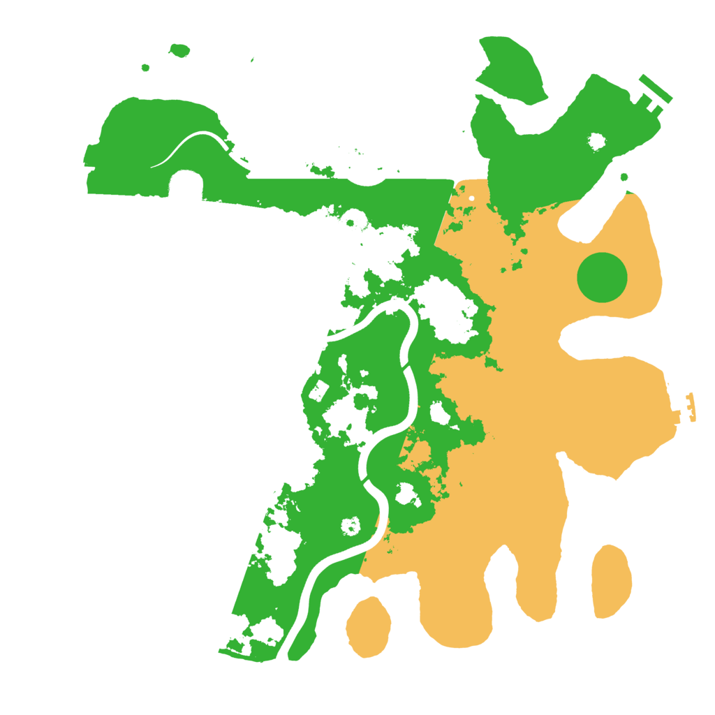 Biome Rust Map: Procedural Map, Size: 3750, Seed: 2124295267