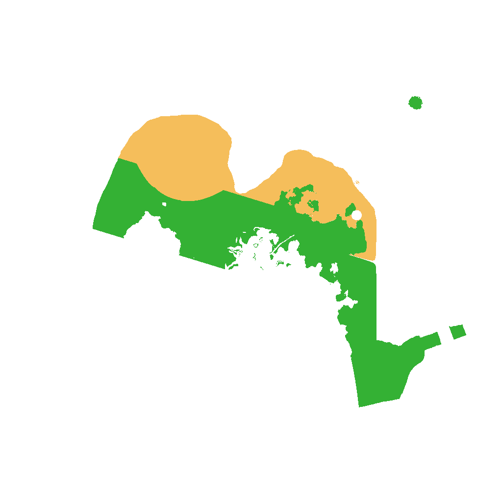 Biome Rust Map: Procedural Map, Size: 1500, Seed: 565848501