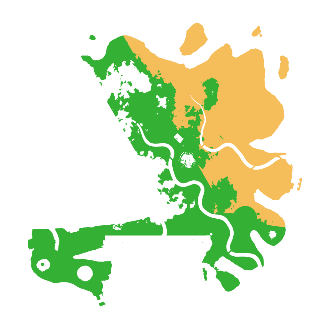 Biome Rust Map: Procedural Map, Size: 3750, Seed: 117217299