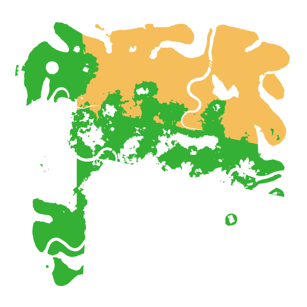 Biome Rust Map: Procedural Map, Size: 4250, Seed: 679759762