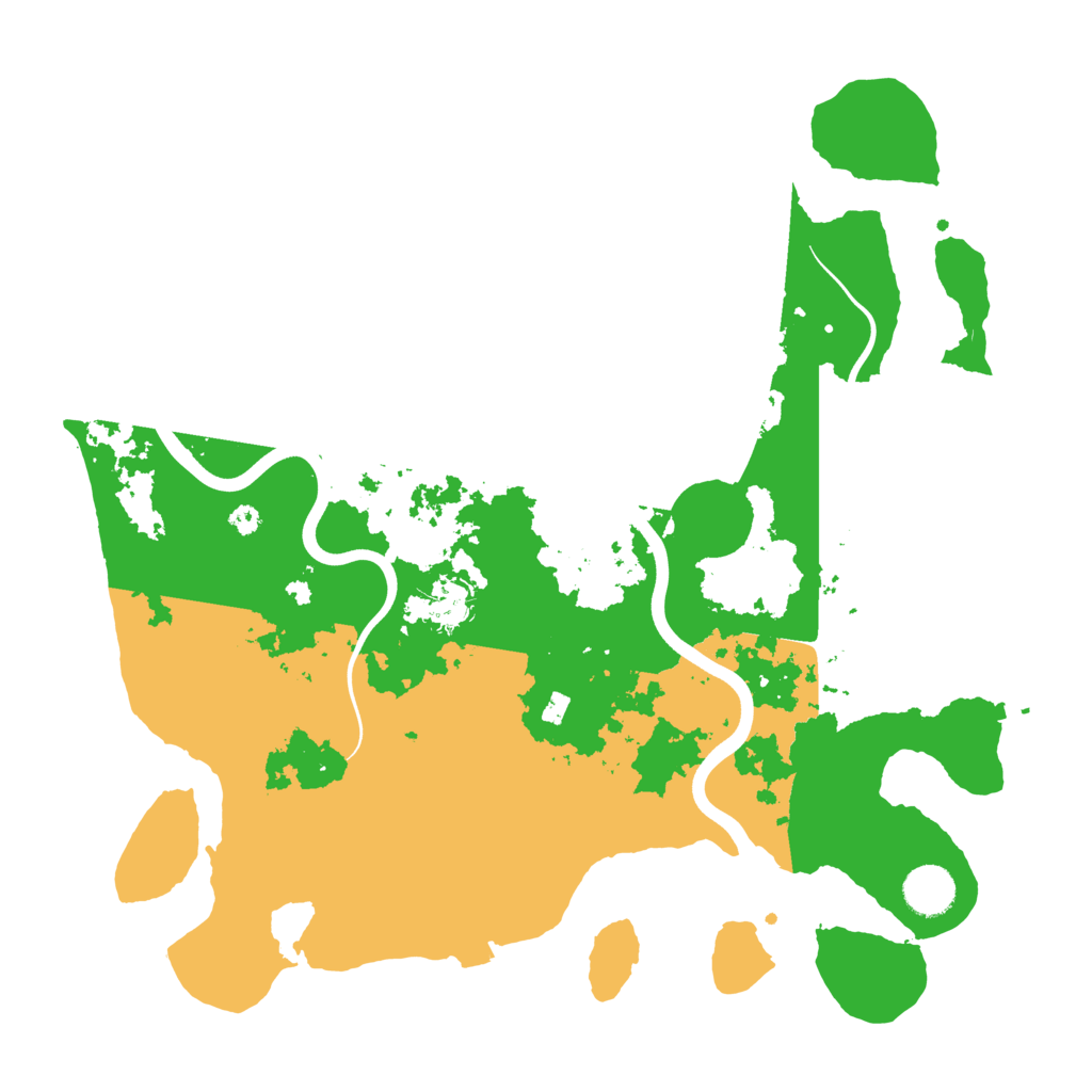 Biome Rust Map: Procedural Map, Size: 3750, Seed: 900572545