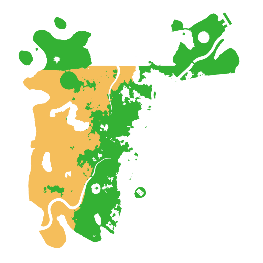 Biome Rust Map: Procedural Map, Size: 4000, Seed: 106463537