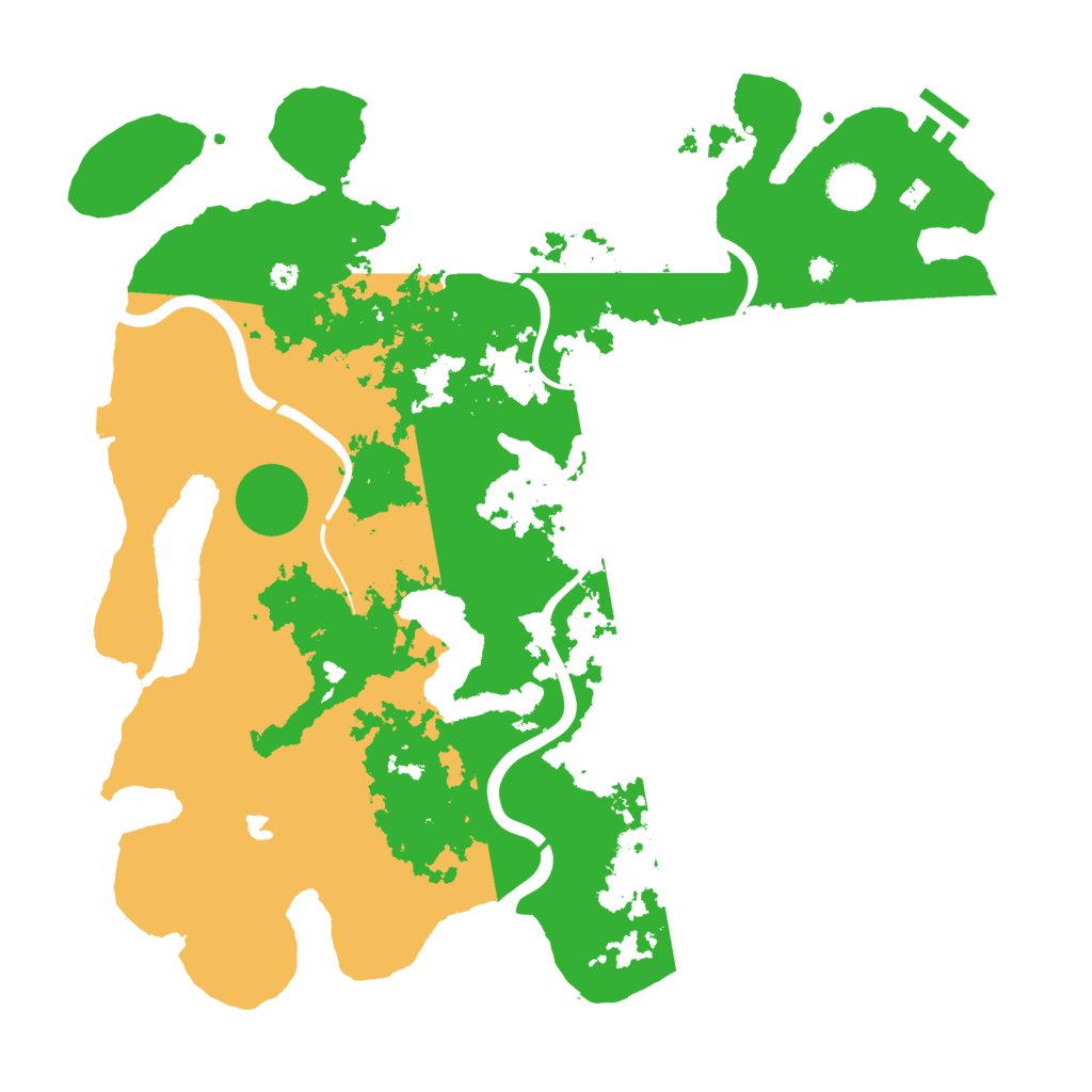 Biome Rust Map: Procedural Map, Size: 4000, Seed: 1207297459