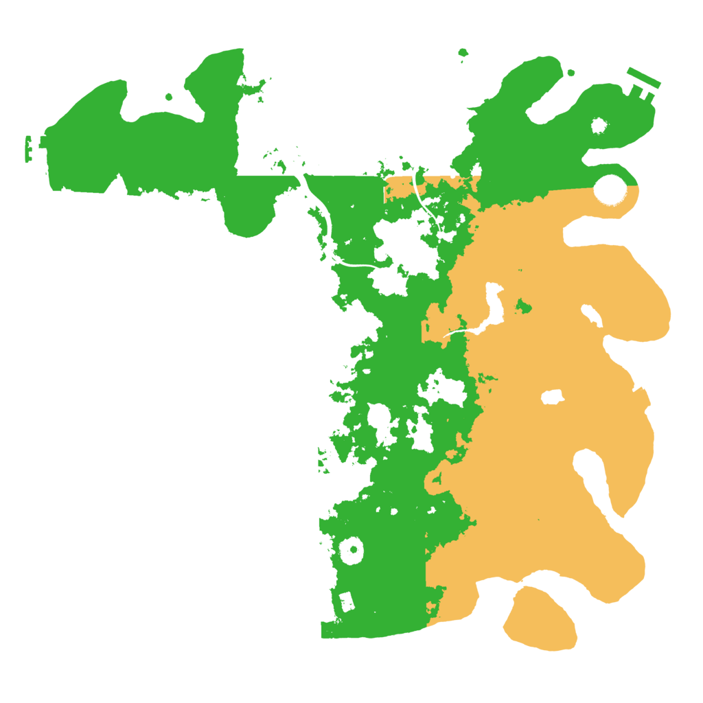 Biome Rust Map: Procedural Map, Size: 4000, Seed: 1507742134