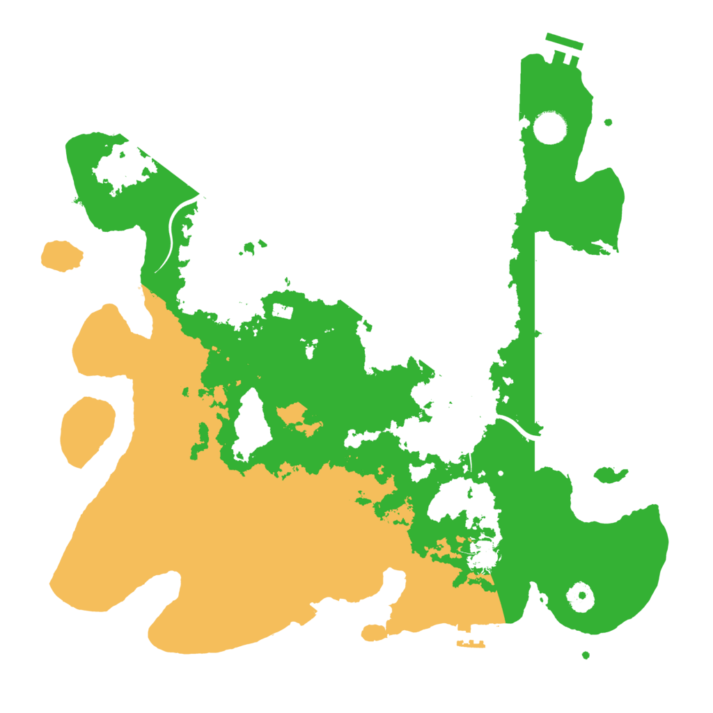 Biome Rust Map: Procedural Map, Size: 3800, Seed: 722577641