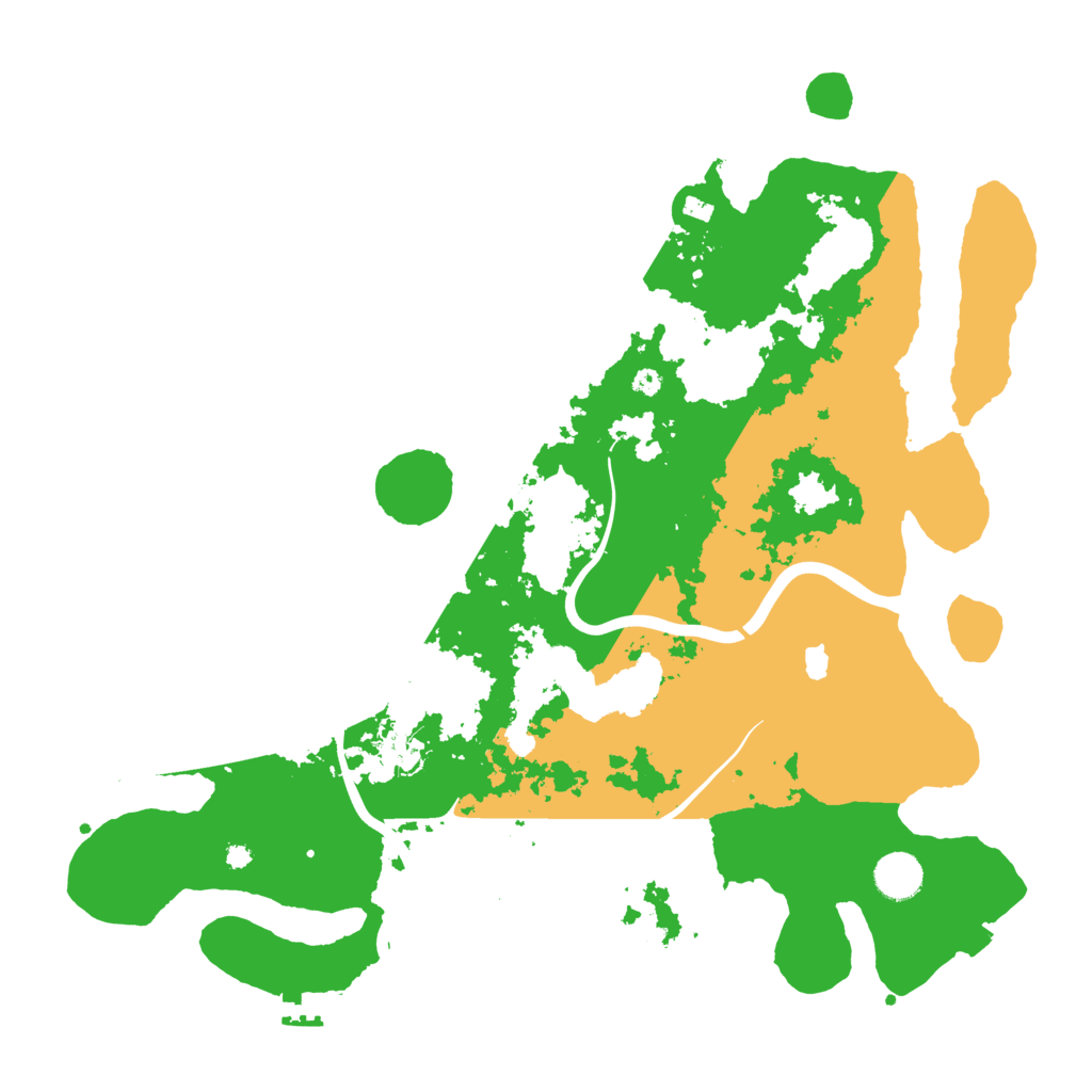 Biome Rust Map: Procedural Map, Size: 4000, Seed: 142781611