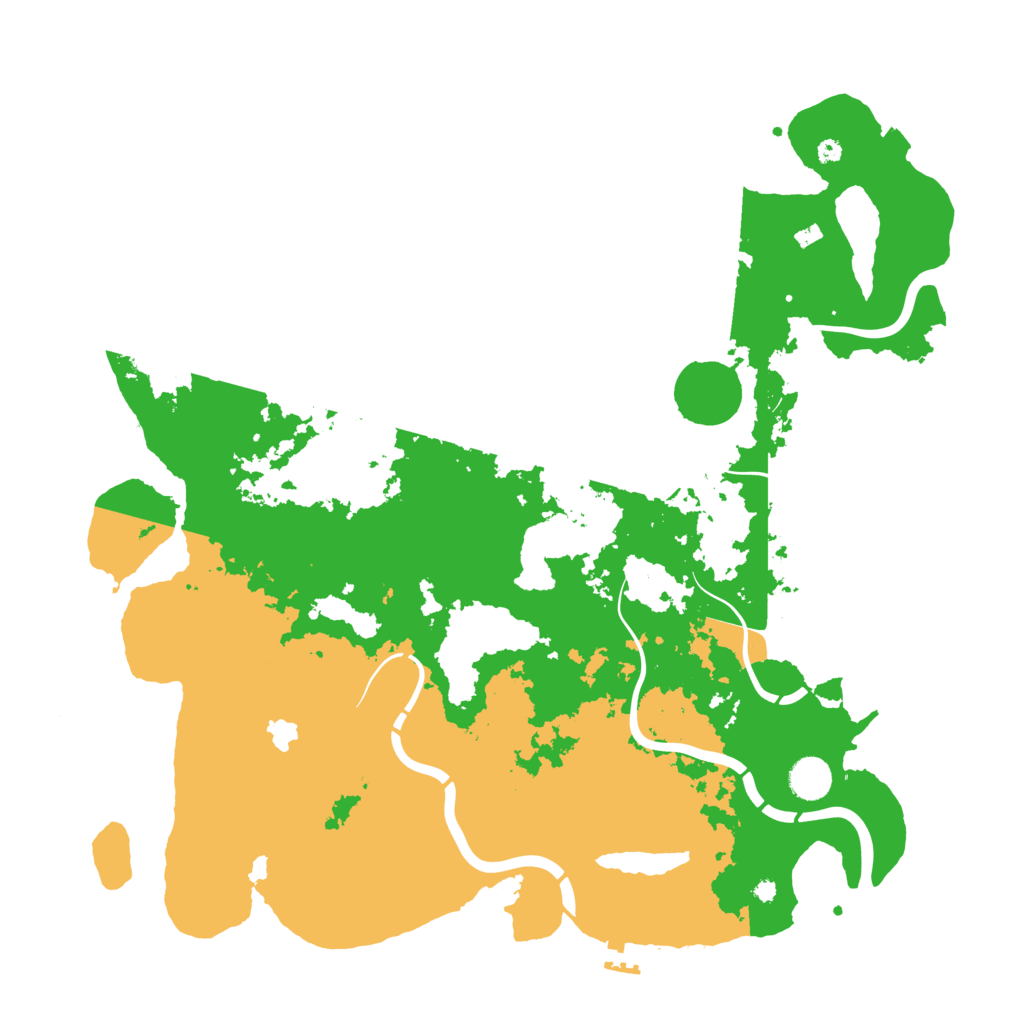 Biome Rust Map: Procedural Map, Size: 4250, Seed: 556071399