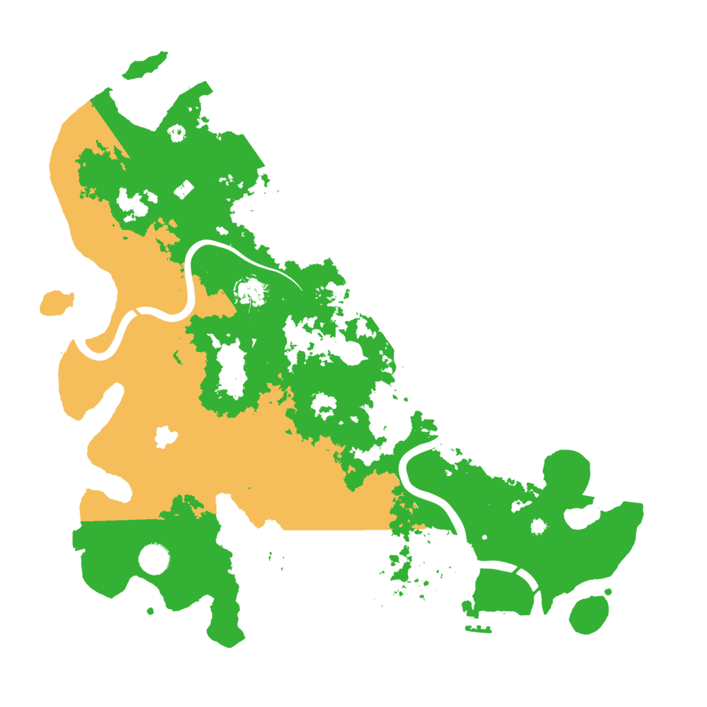 Biome Rust Map: Procedural Map, Size: 4050, Seed: 971865789