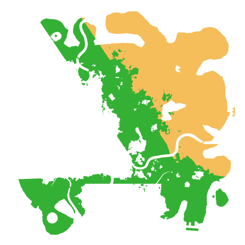 Biome Rust Map: Procedural Map, Size: 4000, Seed: 343273870