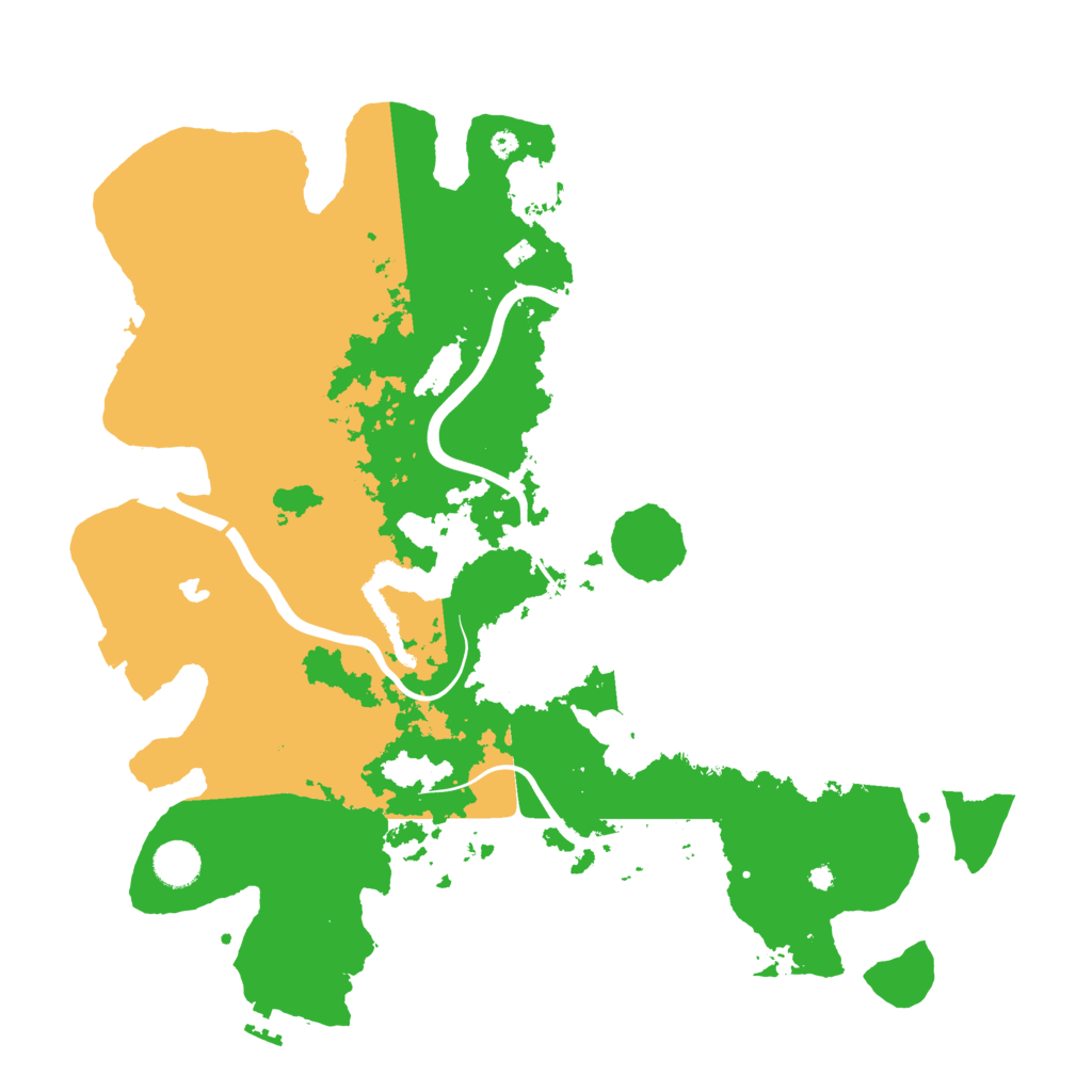 Biome Rust Map: Procedural Map, Size: 4096, Seed: 1965486693