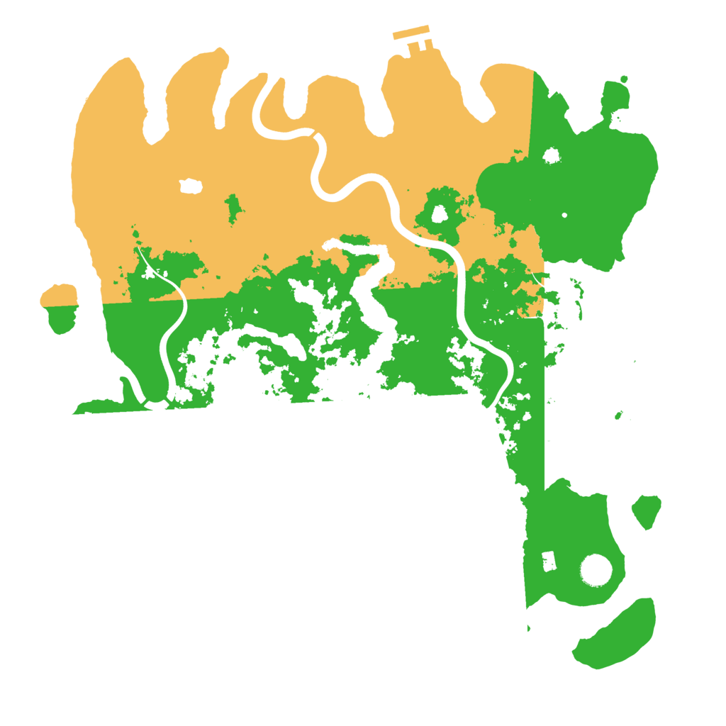 Biome Rust Map: Procedural Map, Size: 4000, Seed: 23932