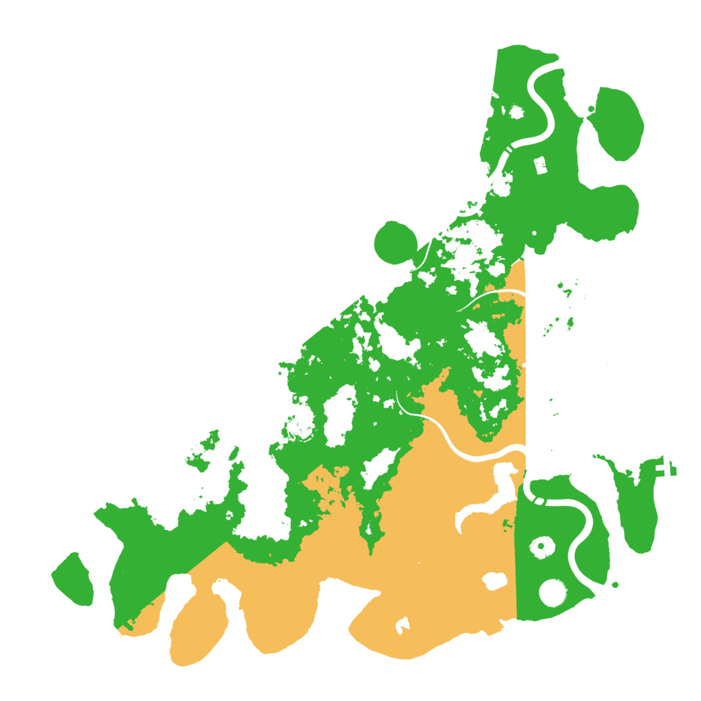 Biome Rust Map: Procedural Map, Size: 4500, Seed: 771347689