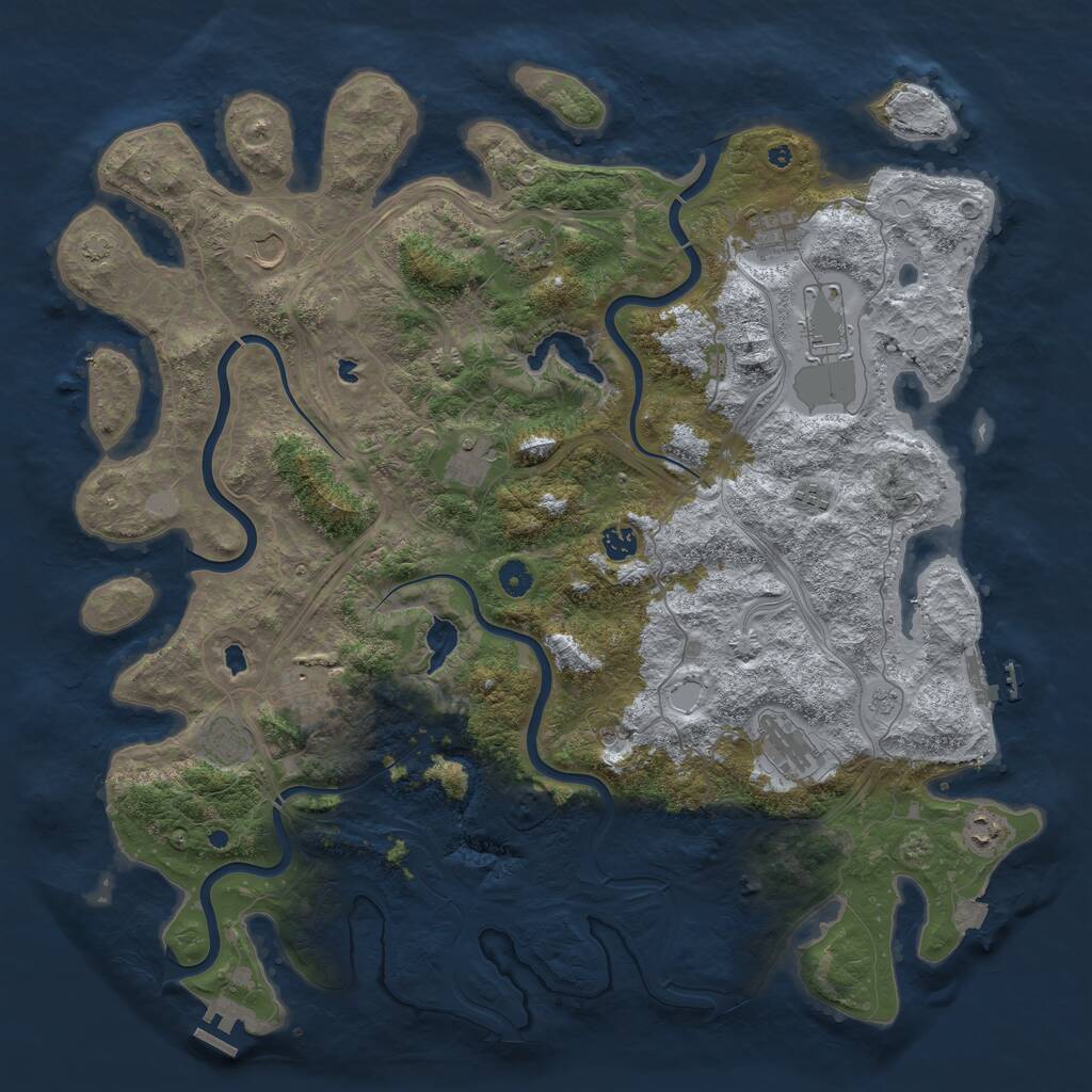 Rust Map: Procedural Map, Size: 4750, Seed: 27022026, 17 Monuments