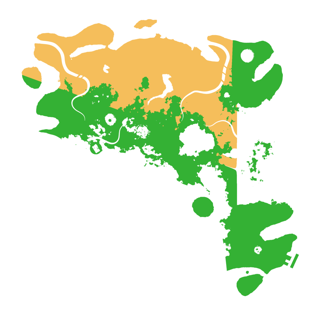 Biome Rust Map: Procedural Map, Size: 4250, Seed: 960124938