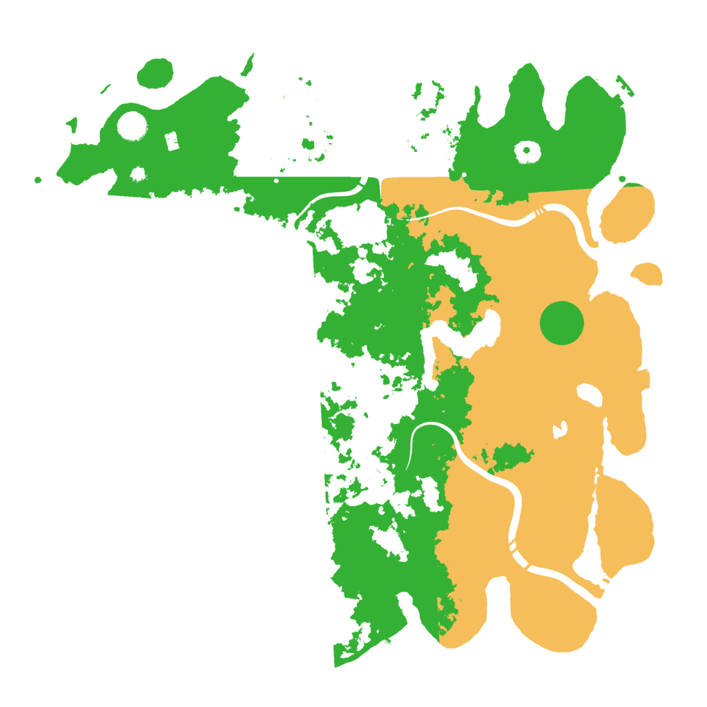 Biome Rust Map: Procedural Map, Size: 4250, Seed: 1835785223