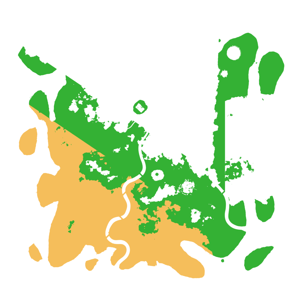Biome Rust Map: Procedural Map, Size: 3800, Seed: 1670178072