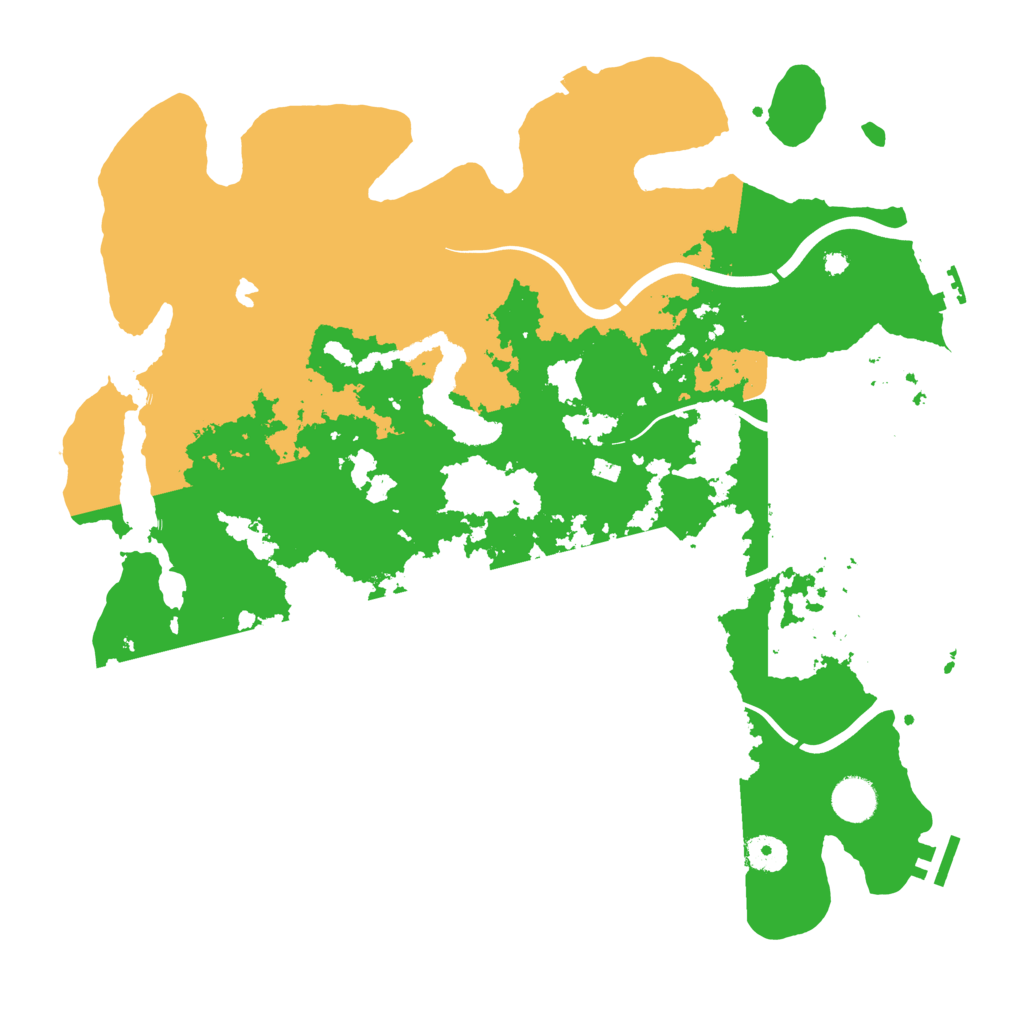 Biome Rust Map: Procedural Map, Size: 4000, Seed: 693308575