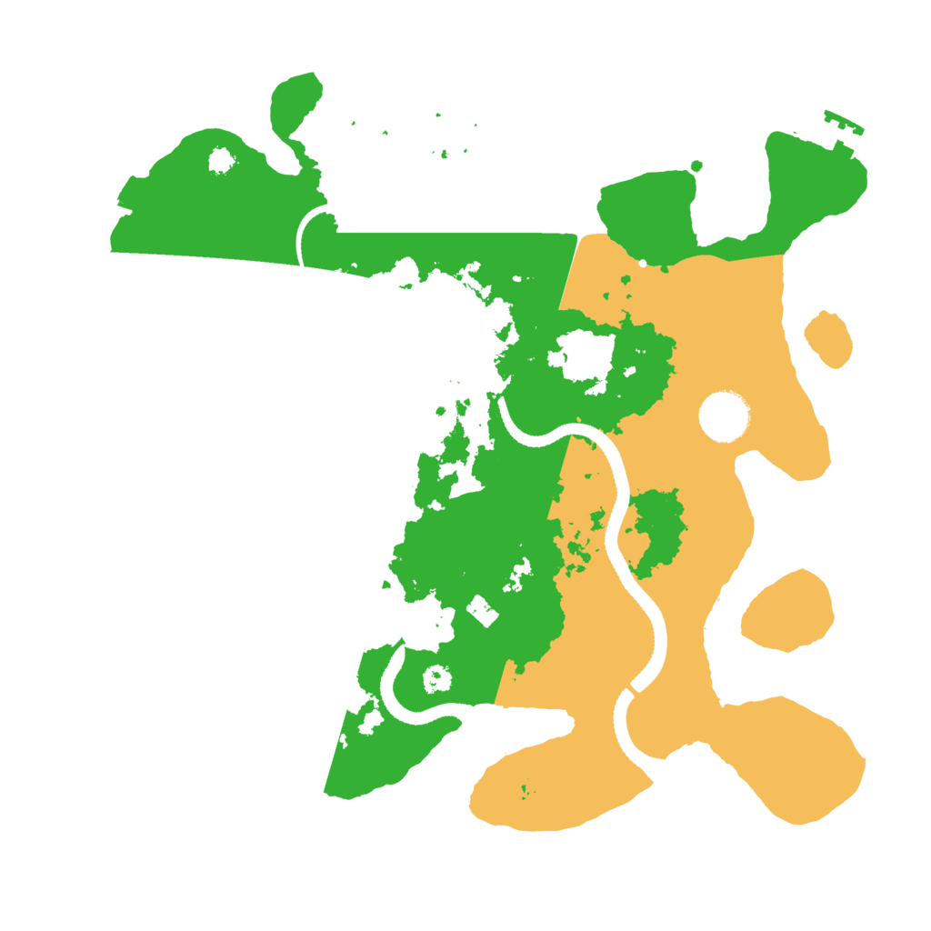 Biome Rust Map: Procedural Map, Size: 3250, Seed: 1155822024