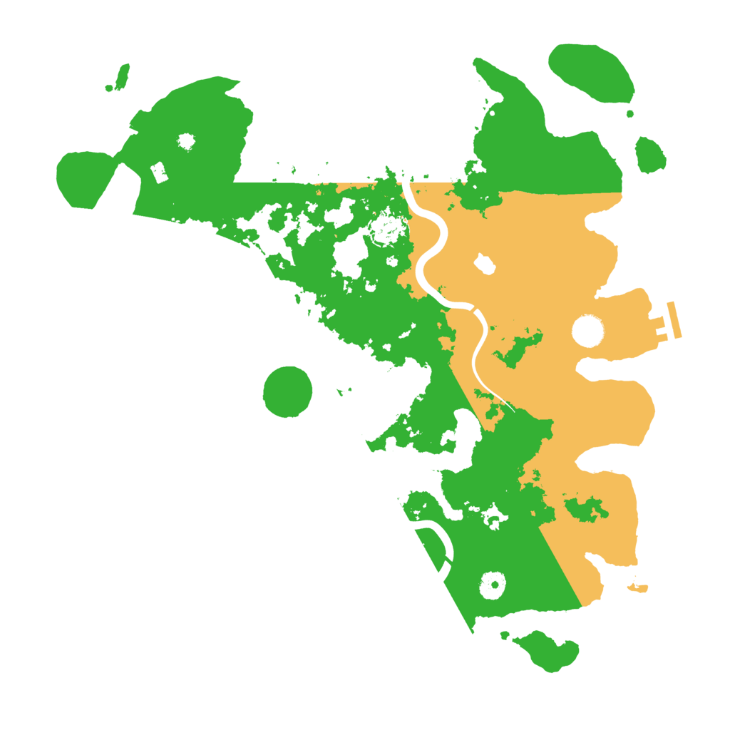 Biome Rust Map: Procedural Map, Size: 4000, Seed: 2469930