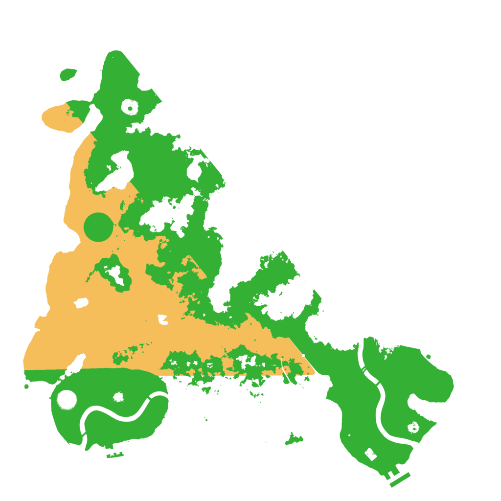 Biome Rust Map: Procedural Map, Size: 4500, Seed: 200626336