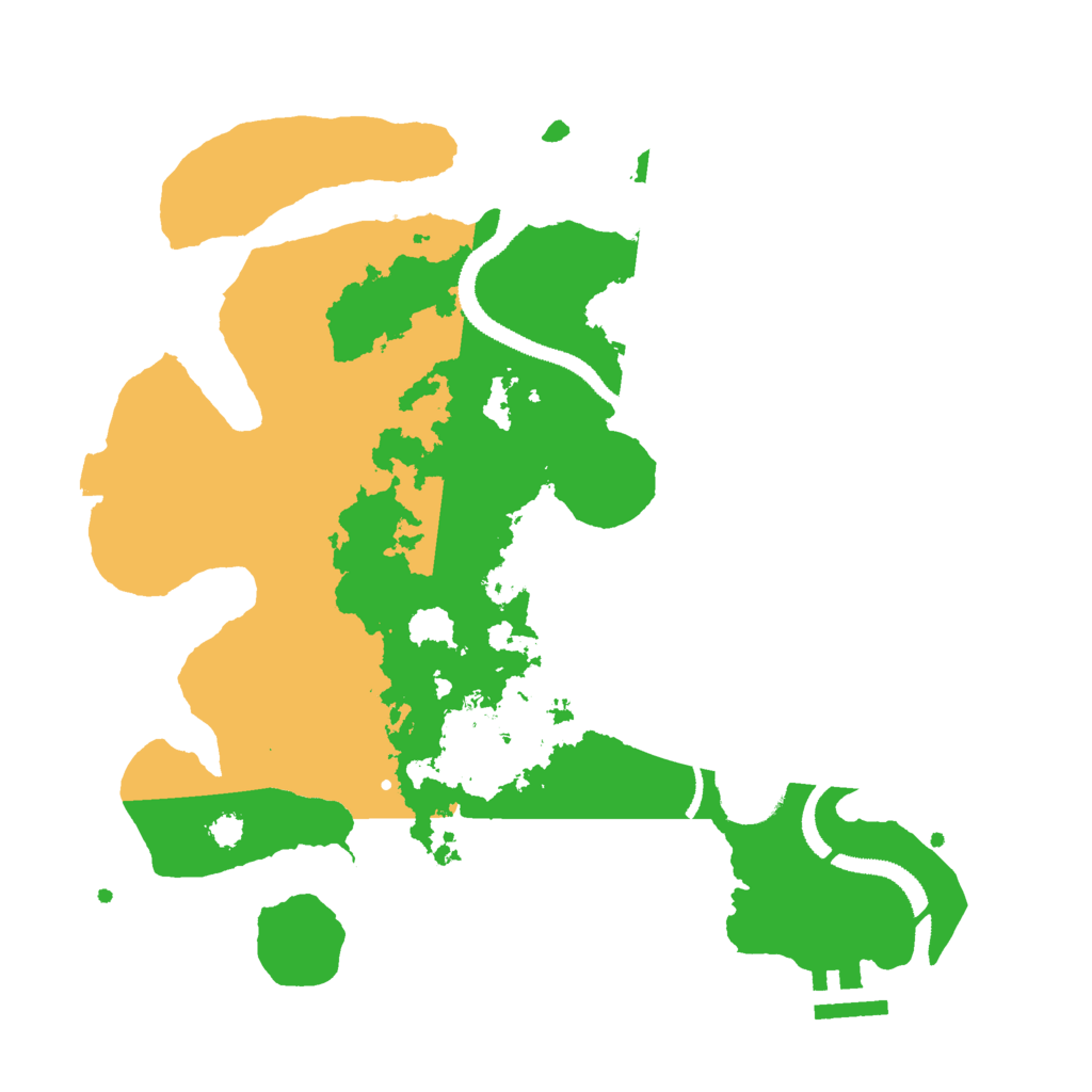Biome Rust Map: Procedural Map, Size: 3000, Seed: 457912